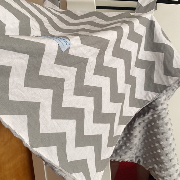 Baby Chevron Carseat Canopy - Picture 4 of 8